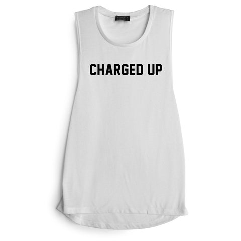 CHARGED UP [MUSCLE TANK]
