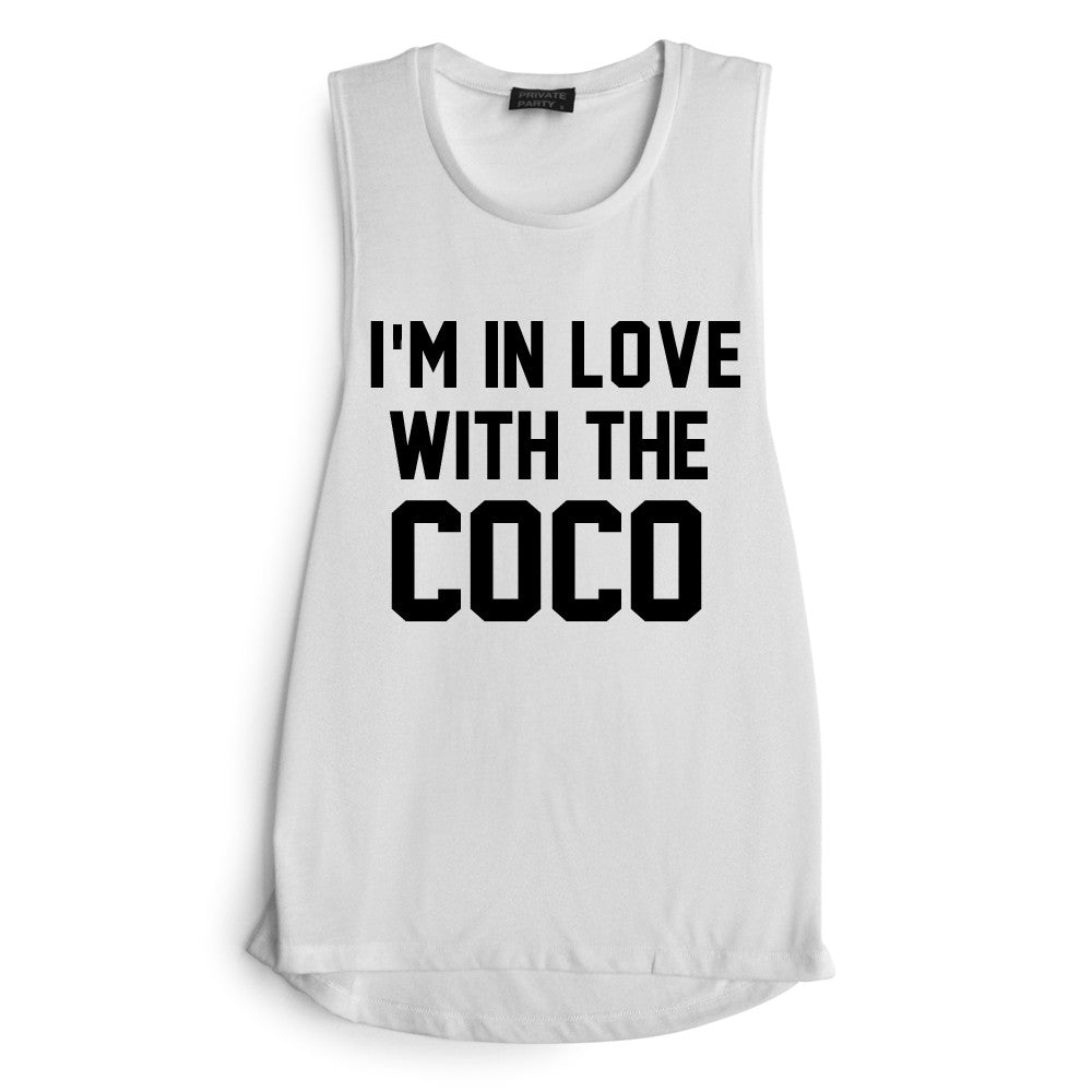 I'M IN LOVE WITH THE COCO [MUSCLE TANK]
