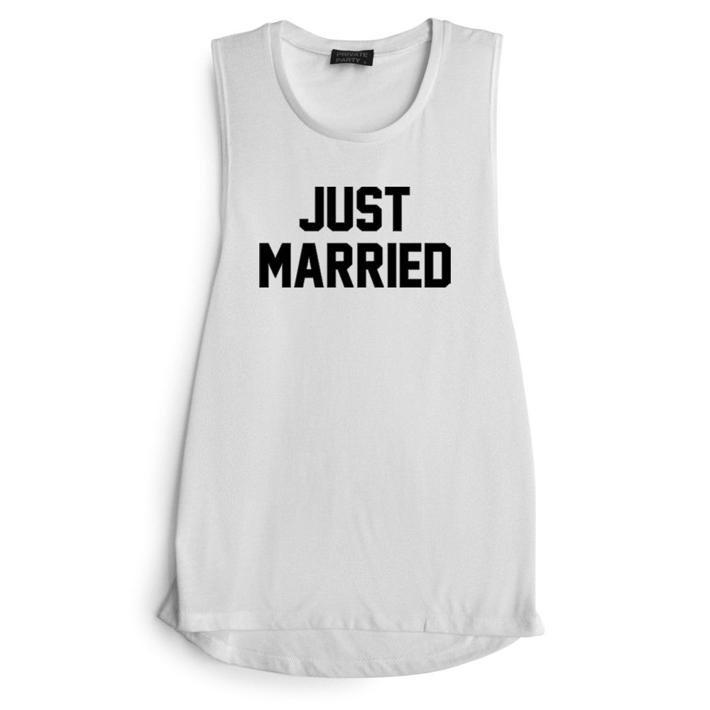 JUST MARRIED [MUSCLE TANK]