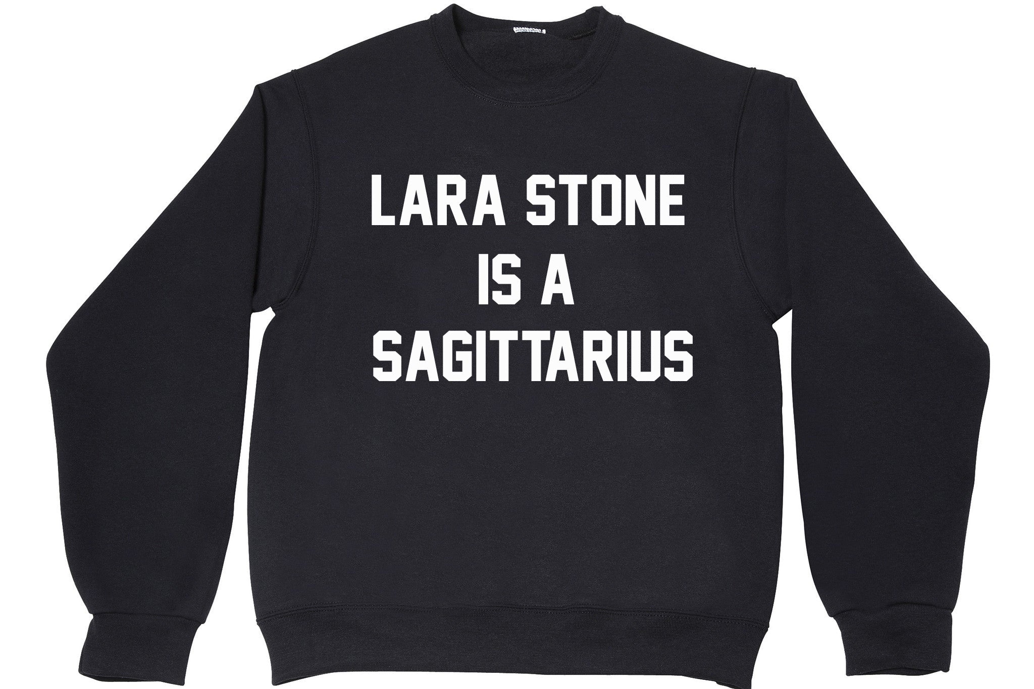 LARA STONE IS A SAGITTARIUS