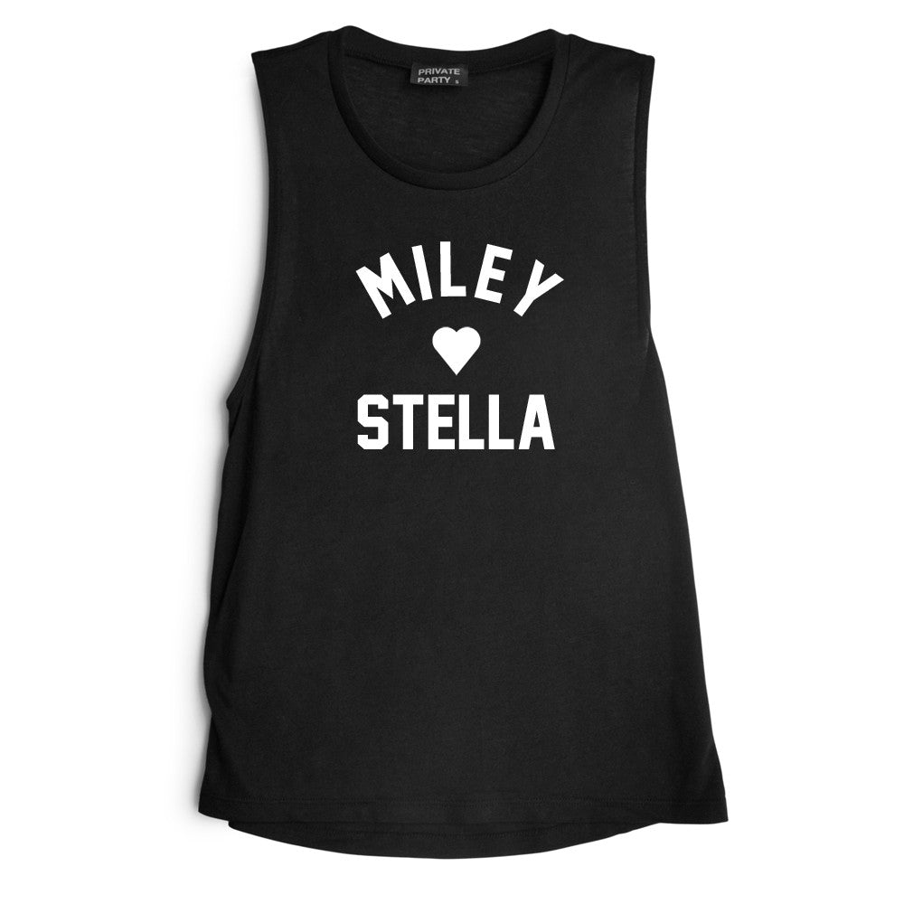 MILEY ♥ STELLA [MUSCLE TANK]