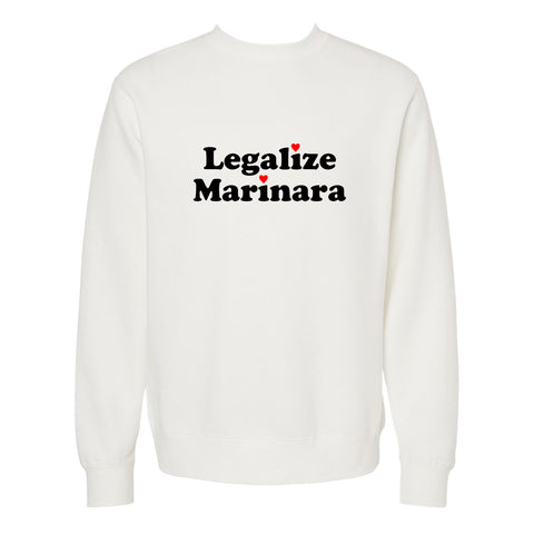 Legalize Marinara [Pigment Dyed Crewneck]