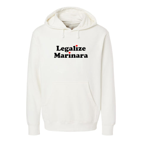 Legalize Marinara [Pigment Dyed Hoodie]