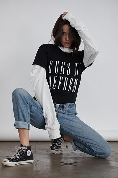 GUNS N' REFORM BASIC TEE