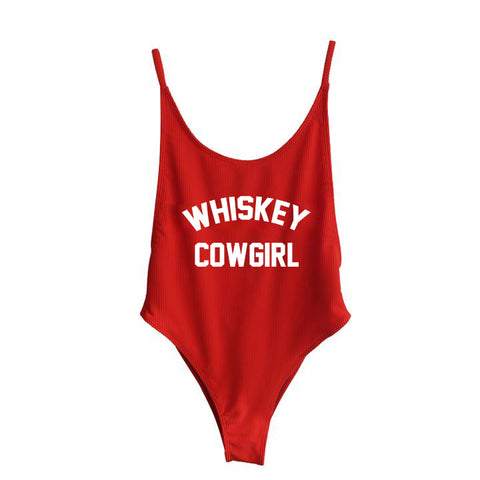 WHISKEY COWGIRL [BALI SWIMSUIT]