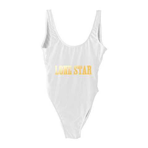 LONE STAR [SWIMSUIT W/ GOLD TEXT]