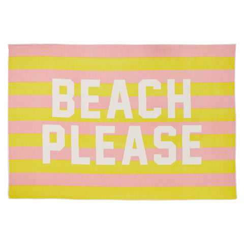 BEACH PLEASE [BEACH TOWEL]