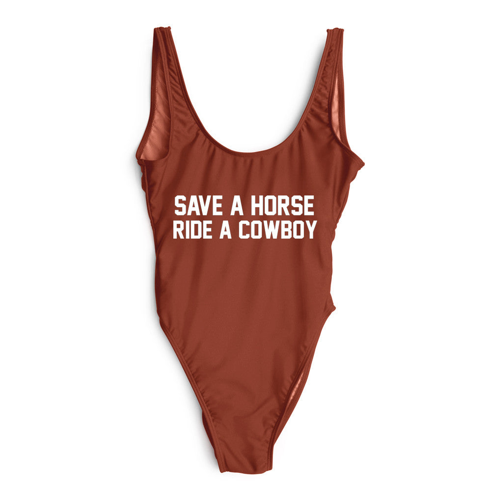 SAVE A HORSE RIDE A COWBOY [SWIMSUIT]
