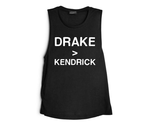 DRAKE > KENDRICK [WOMEN'S MUSCLE TANK]