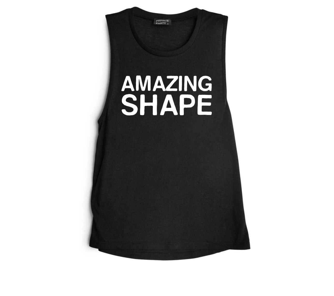 AMAZING SHAPE [WOMEN'S MUSCLE TANK]