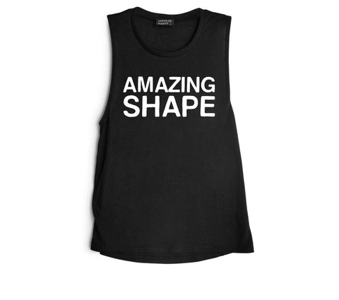 AMAZING SHAPE [WOMEN'S MUSCLE TANK]