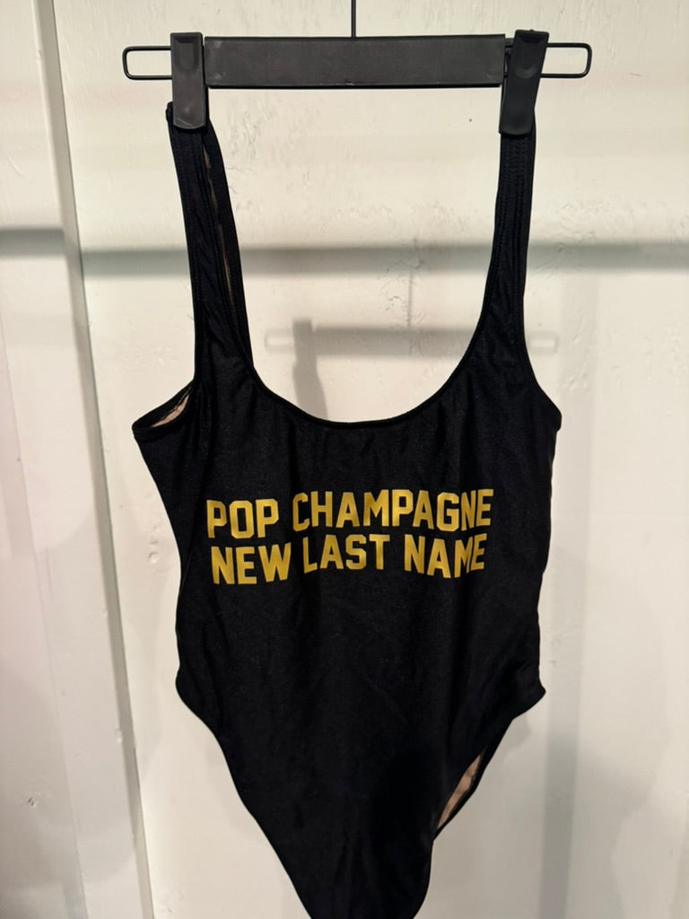 Pop Champagne New Last Name [**SAMPLE SALE SWIMSUIT**]
