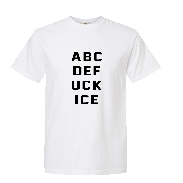 ABCDEFUCKICE [Unisex Comfy Tee]