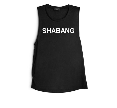 SHABANG [WOMEN'S MUSCLE TANK]