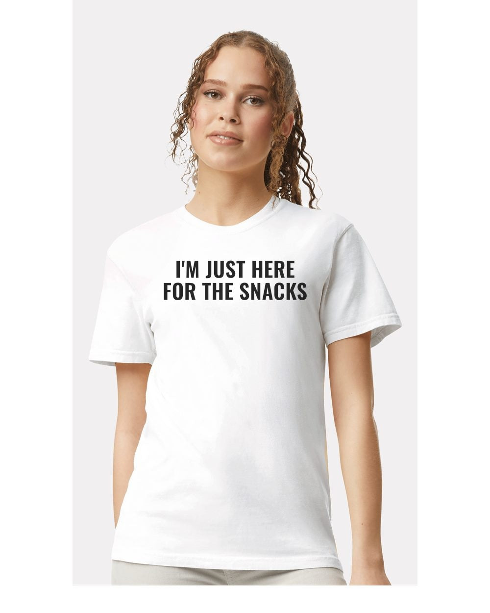 I'm Just Here For The Snacks — Tee
