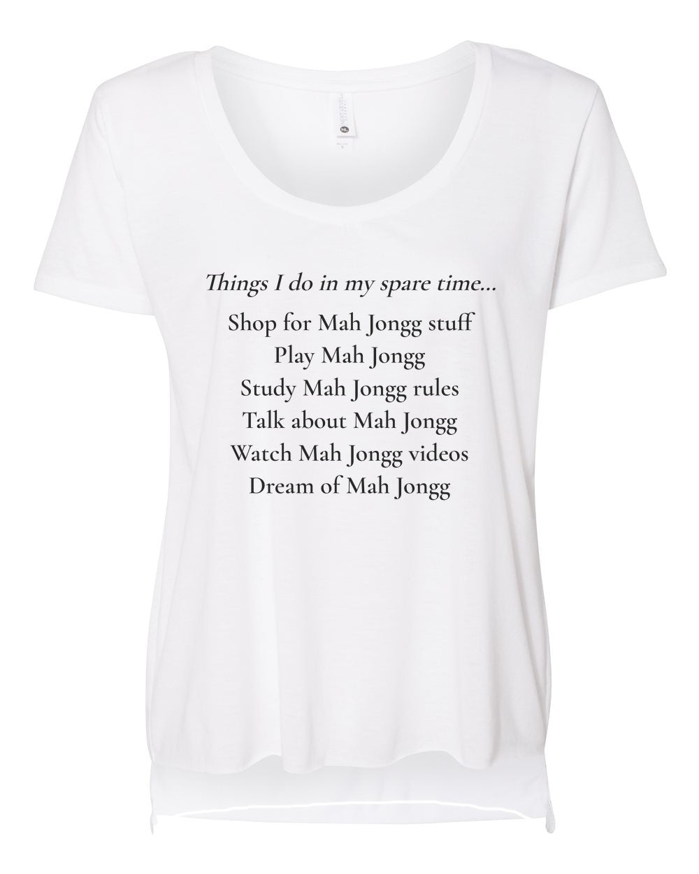 Things I Do In My Spare Time — Scoop Tee