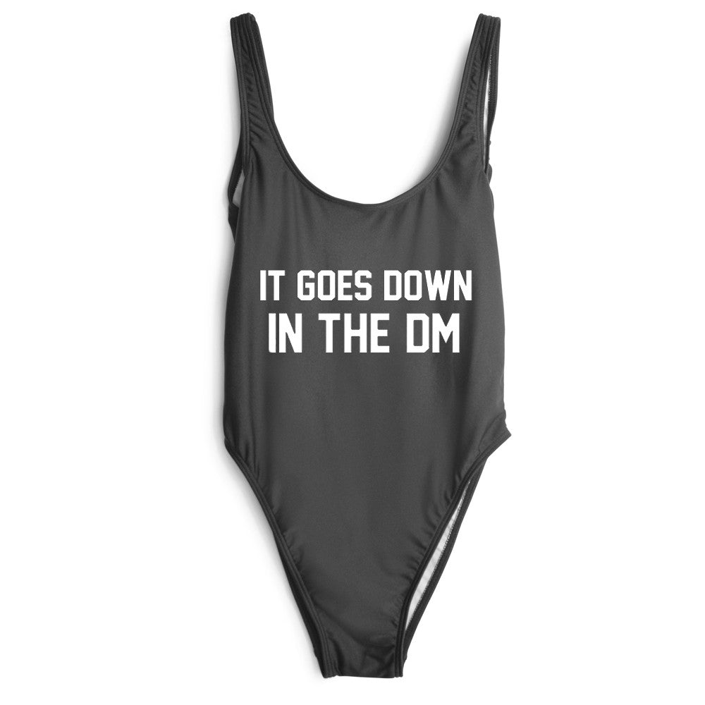 IT GOES DOWN IN THE DM [SWIMSUIT]