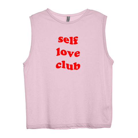 SELF LOVE CLUB [WOMEN'S MUSCLE TANK]