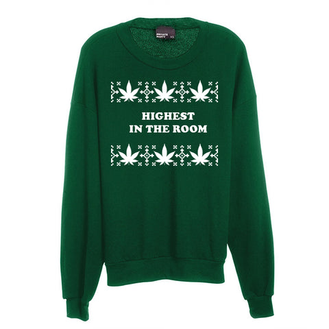 HIGHEST IN THE ROOM [UNISEX CREWNECK SWEATSHIRT]