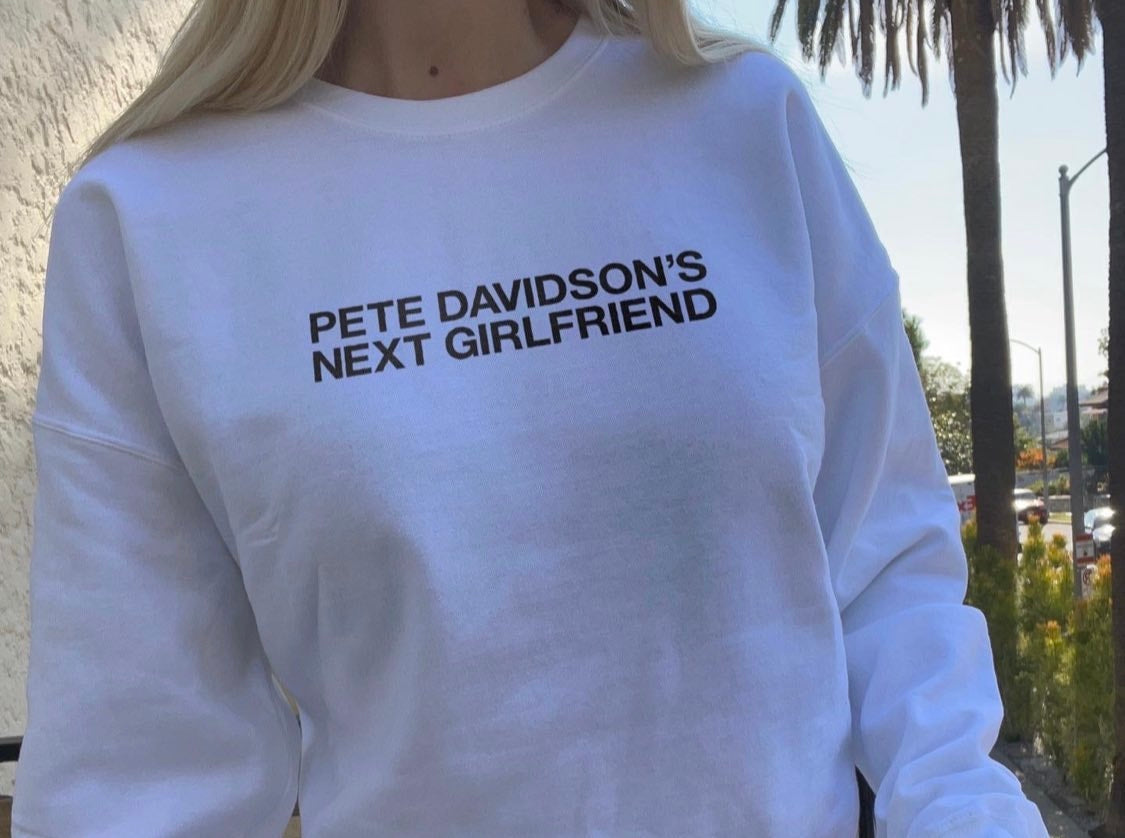 PETE DAVIDSON'S NEXT GIRLFRIEND [UNISEX CREWNECK SWEATSHIRT]