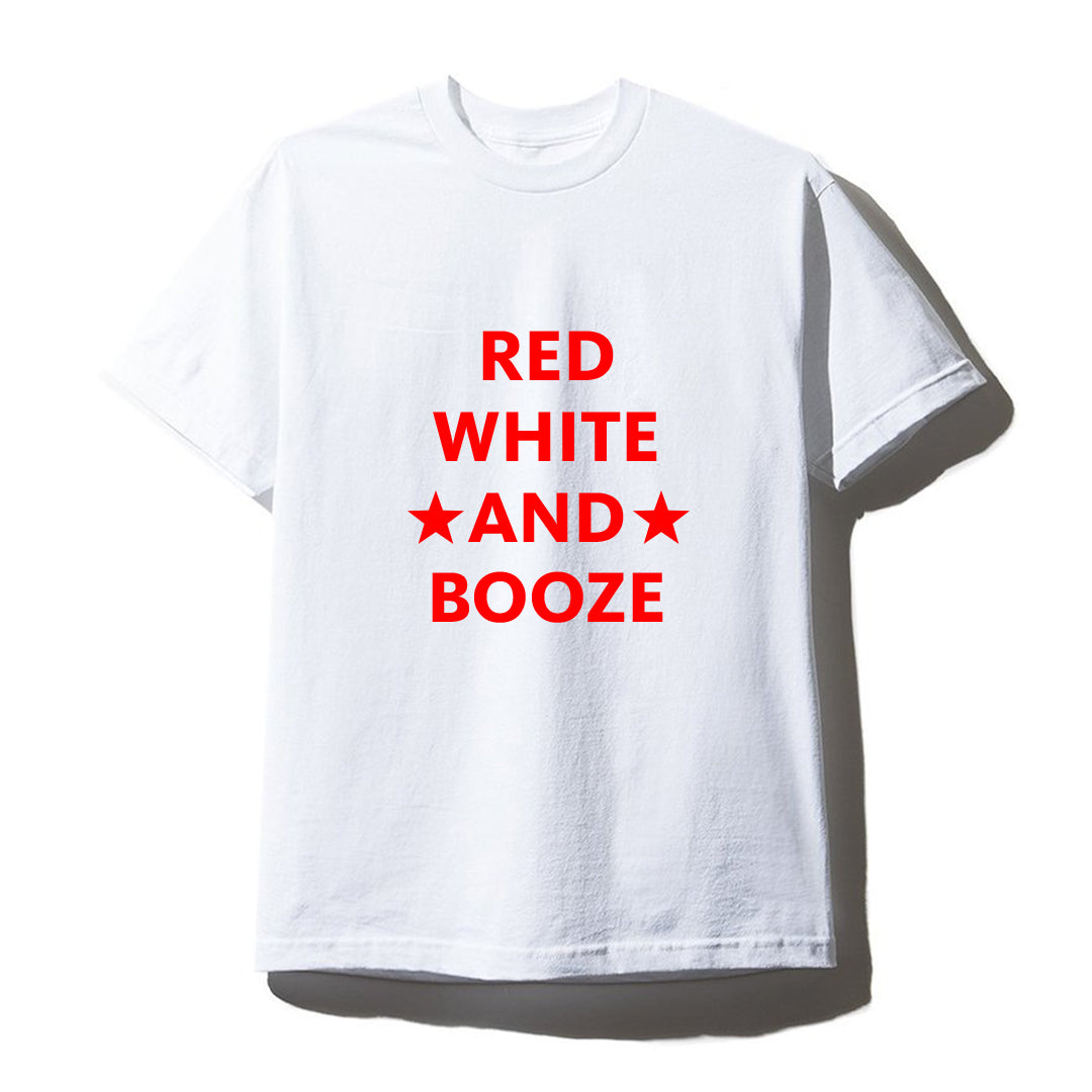RED WHITE AND BOOZE [UNISEX TEE]