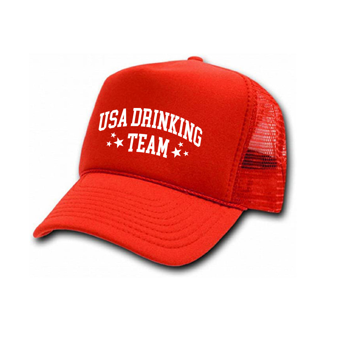 USA DRINKIG TEAM [TRUCKER HAT]
