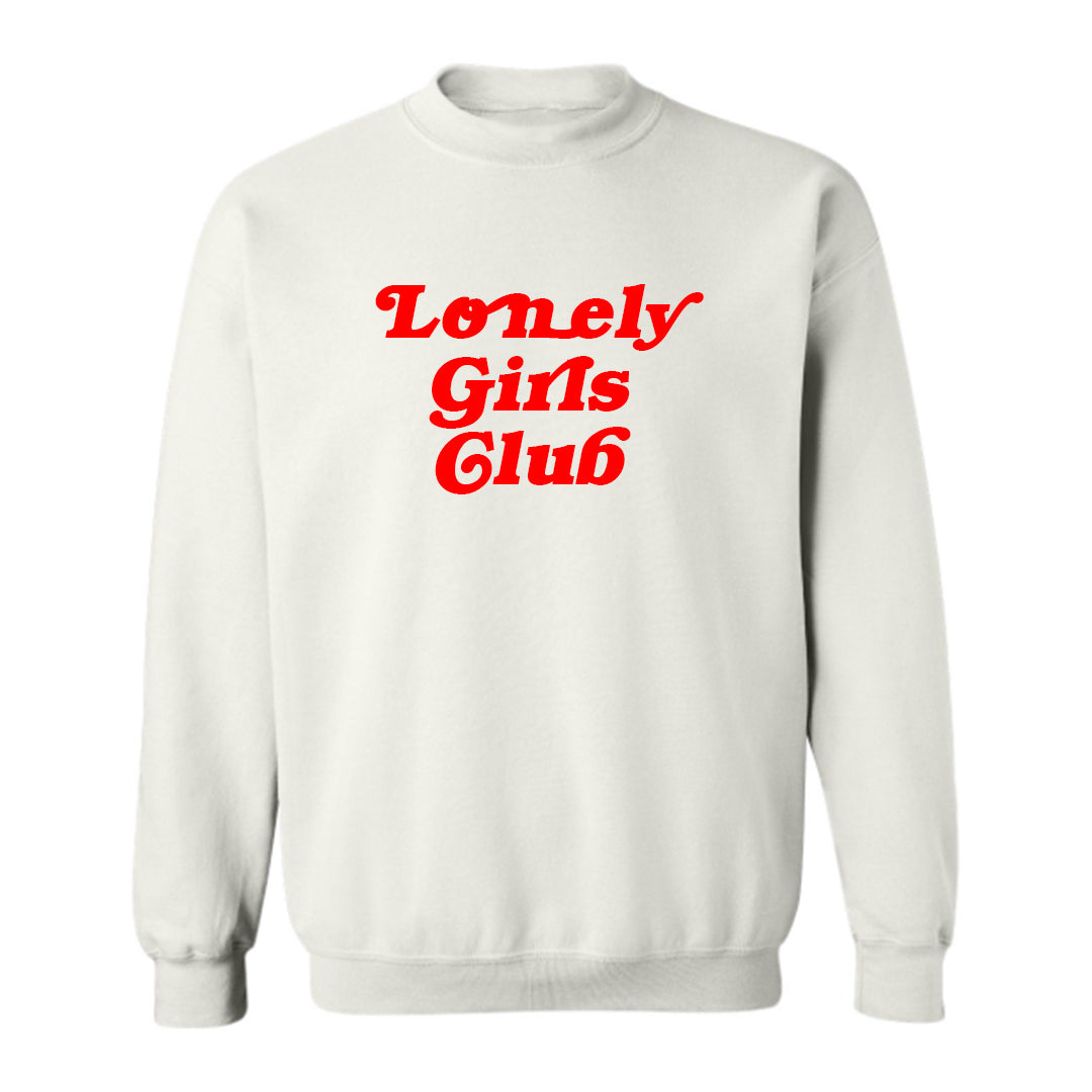 LONLEY GIRLS CLUB [UNISEX CREWNECK SWEATSHIRT]