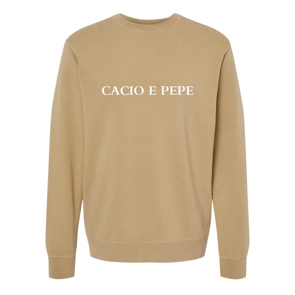 Cacio E Pepe [Pigment Dyed Crewneck]