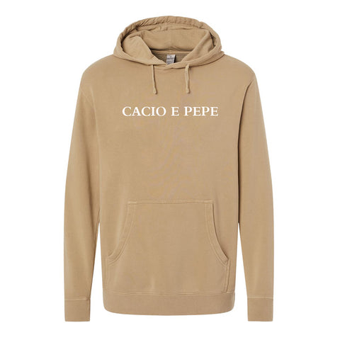 Cacio E Pepe [Pigment Dyed Hoodie]
