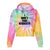 I DON'T TAKE REQUESTS [TIE DYE CROP HOODIE]