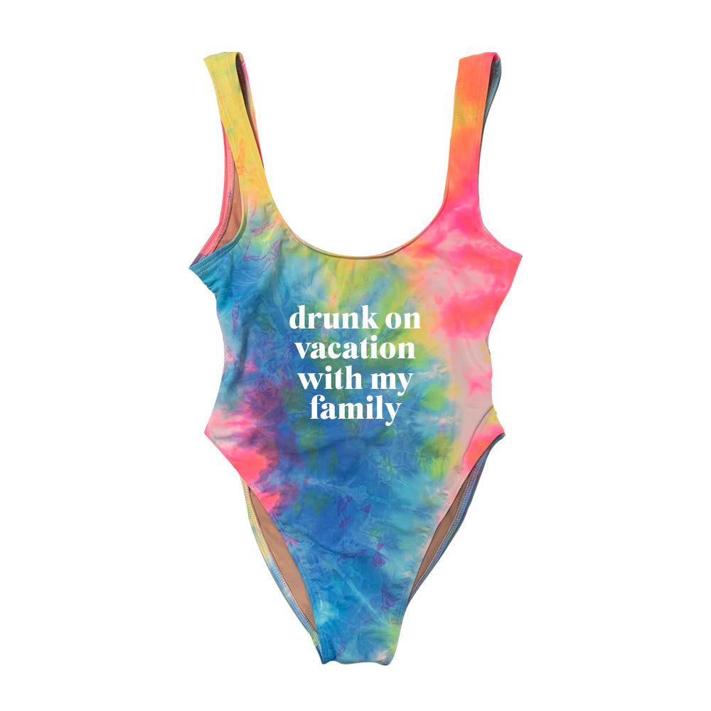 drunk on vacation with my family [SWIMSUIT]