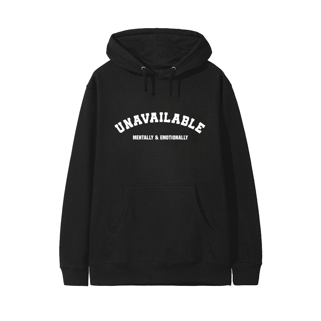 送料関税込み■EMOTIONALLY UNAVAILABLE■Mental Health Hoodie UNAVAILABLE MENTALLY & EMOTIONALLY [HOODIE] | PRIVATE PARTY