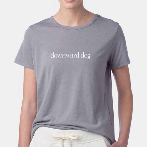 DOWNWARD DOG [WOMENS EARTHLEISURE TEE]