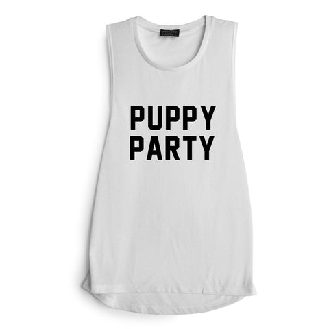 PUPPY PARTY [MUSCLE TANK]