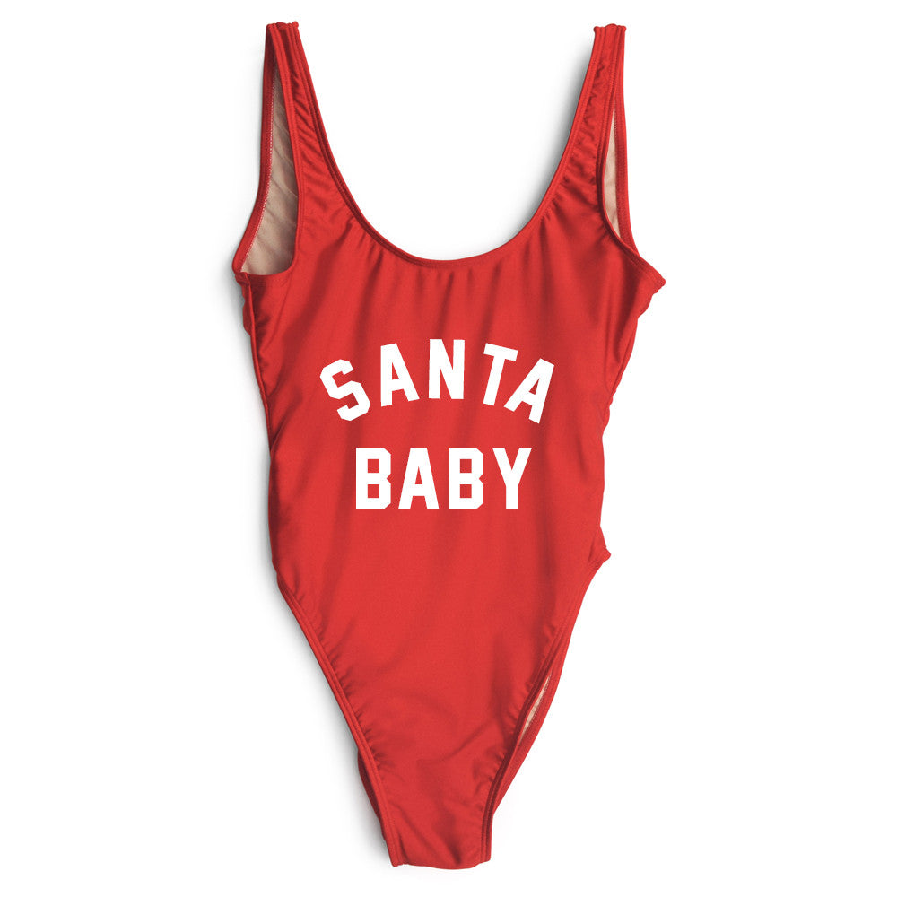Kids Christmas Swimsuit #1 - Baby Girl Teens Bathing Suit Santa
