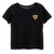 BACK OFF HEART PATCH [DISTRESSED WOMEN'S 'BABY TEE']