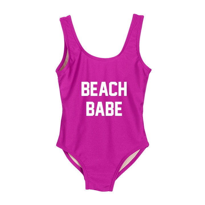 BEACH BABE [KIDS ONE PIECE SWIMSUIT]