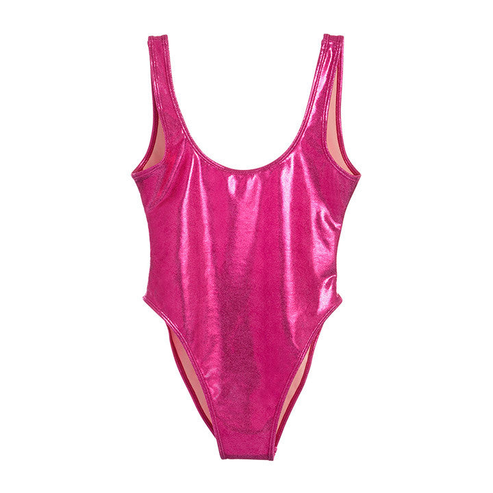METALLIC PINK [BLANK SWIMSUIT] | PRIVATE PARTY