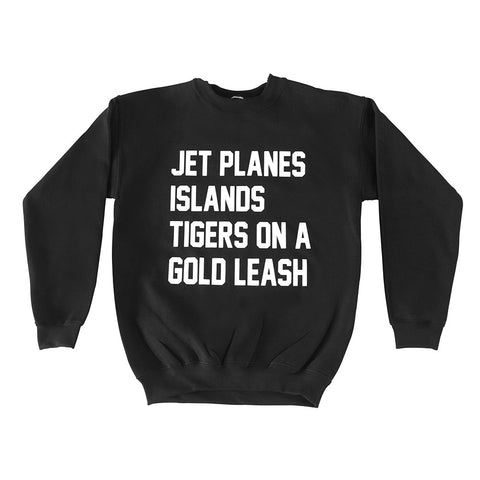 JET PLANES ISLANDS TIGERS ON A GOLD LEASH