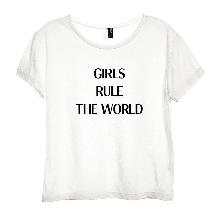 Girls best sale rule shirt