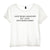 I HATE BEING HUNGOVER BUT I ALSO HATE BEING SOBER [DISTRESSED WOMEN'S 'BABY TEE']