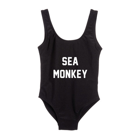 SEA MONKEY [KIDS ONE PIECE SWIMSUIT]