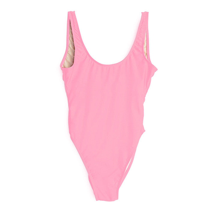 BUBBLEGUM PINK BLANK SWIMSUIT PRIVATE PARTY