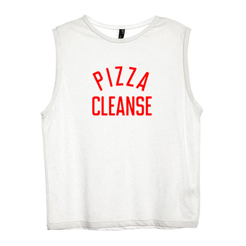 PIZZA CLEANSE [WOMEN'S MUSCLE TANK]