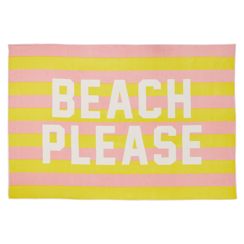 BEACH PLEASE [BEACH TOWEL]