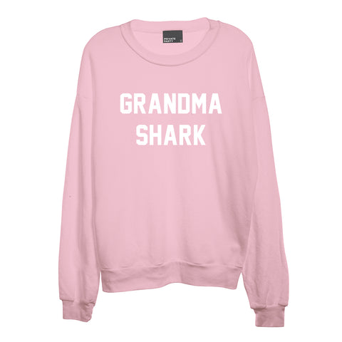 GRANDMA SHARK [UNISEX CREWNECK SWEATSHIRT]