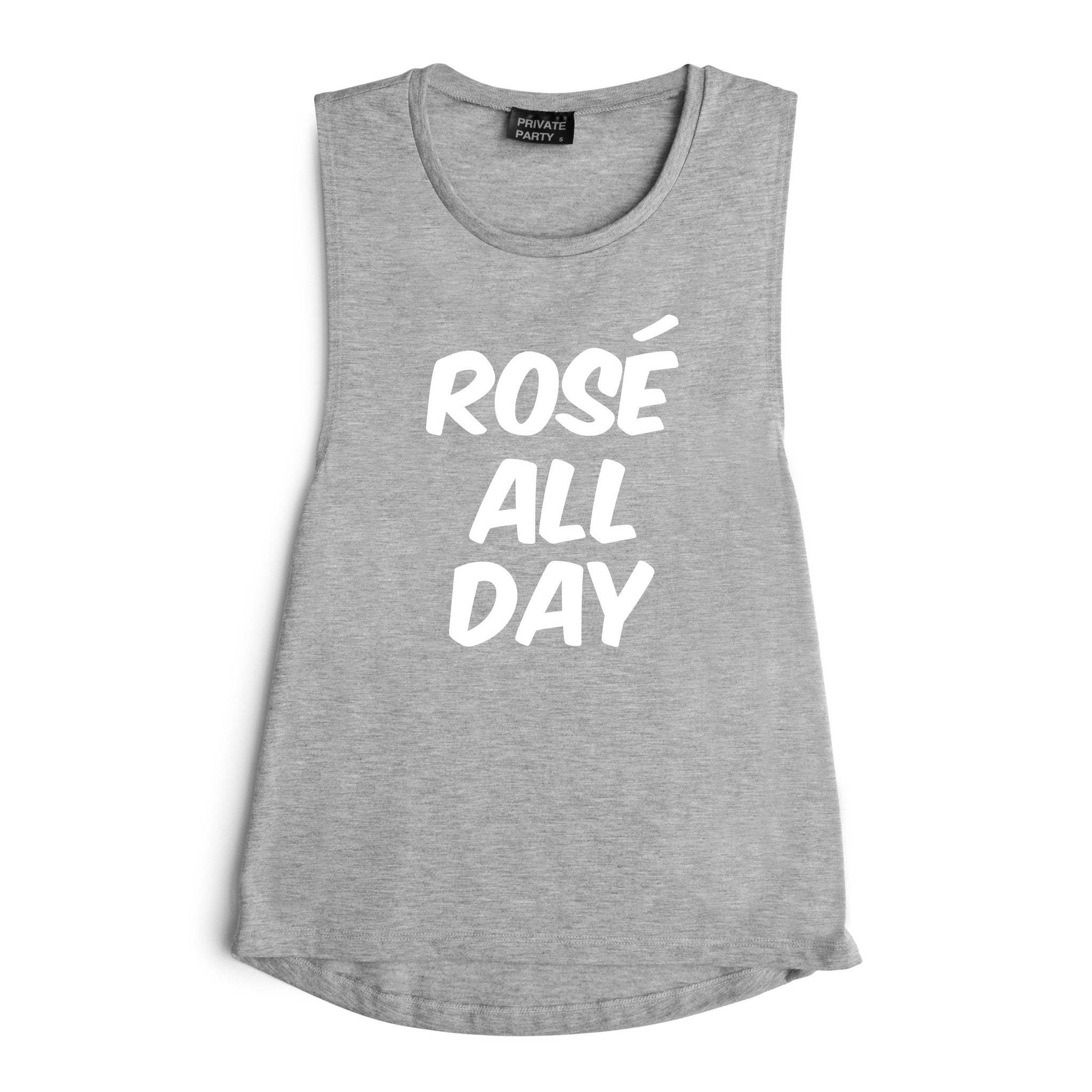 ROSE ALL DAY [MUSCLE TANK]