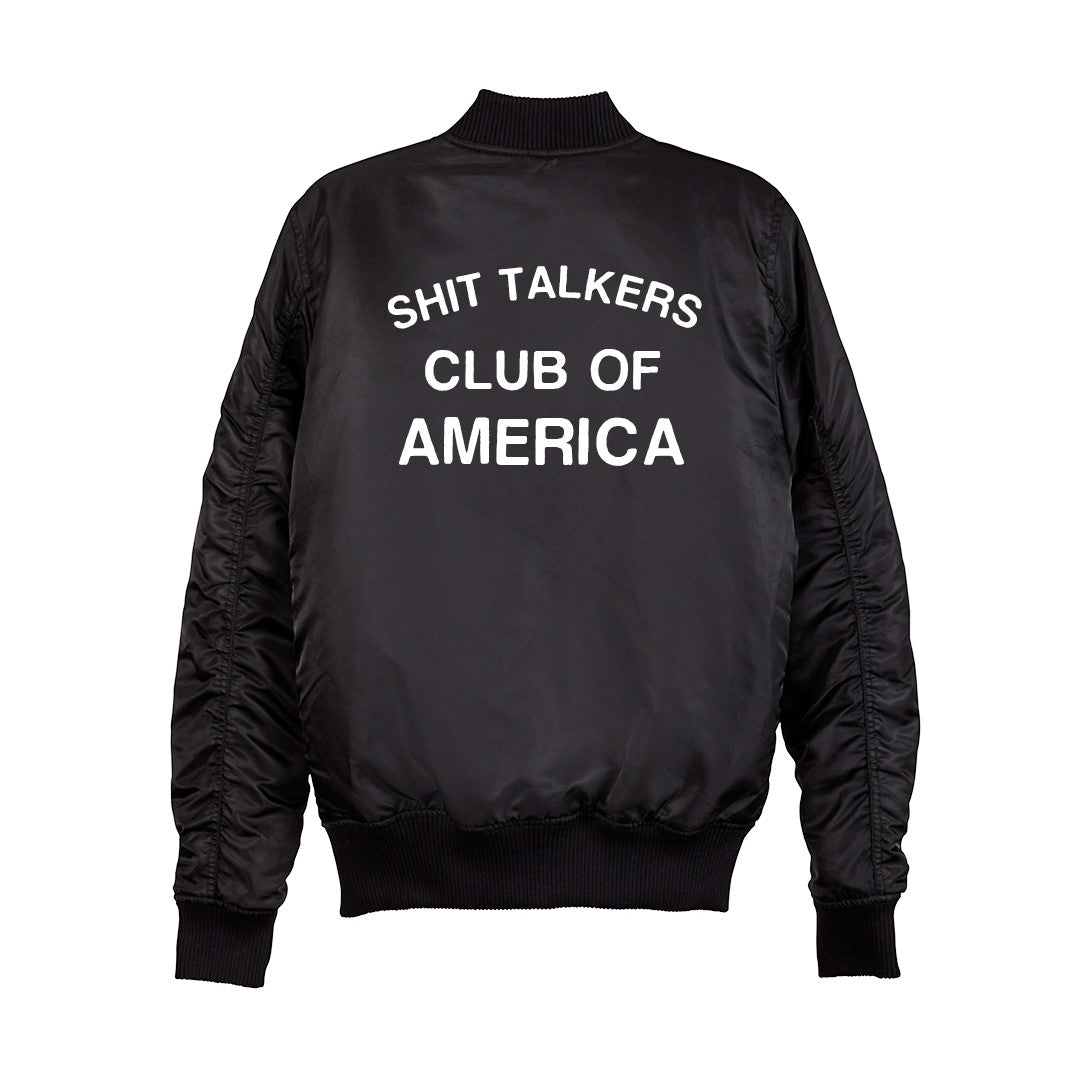 SHIT TALKERS CLUB OF AMERICA BOMBER [UNISEX]