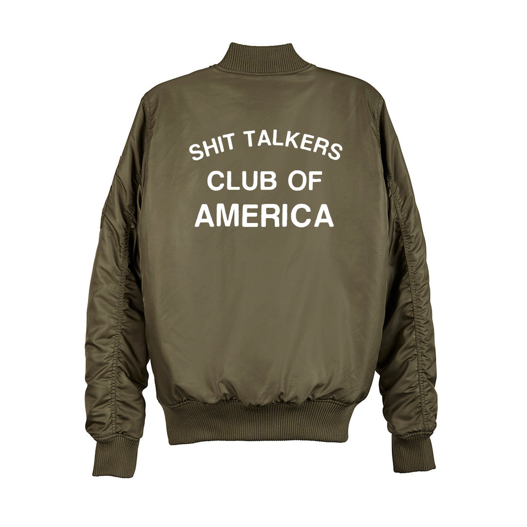 SHIT TALKERS CLUB OF AMERICA BOMBER [UNISEX]